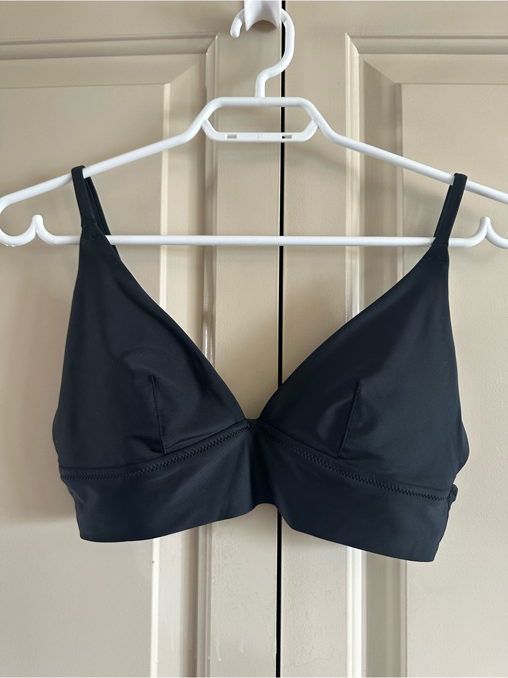 aerie Black Triangle Bralette